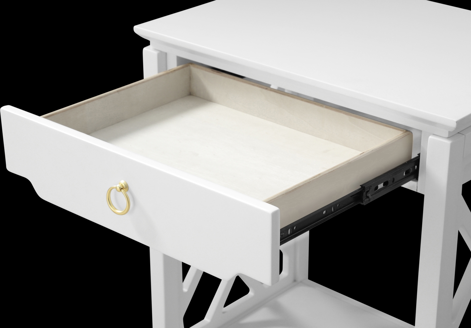 Cedarcrest White End Table - Thumbnail - Image 6
