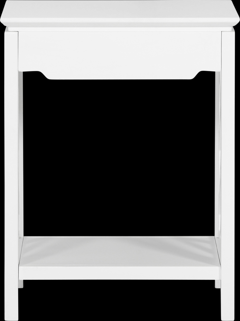 Cedarcrest White End Table - Thumbnail - Image 7