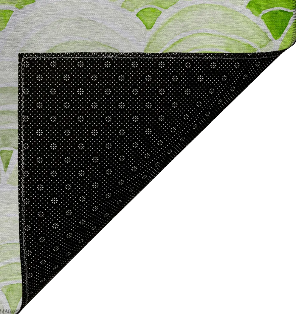 Cedarglen Green 3' x 5' Rug - Thumbnail - Image 5