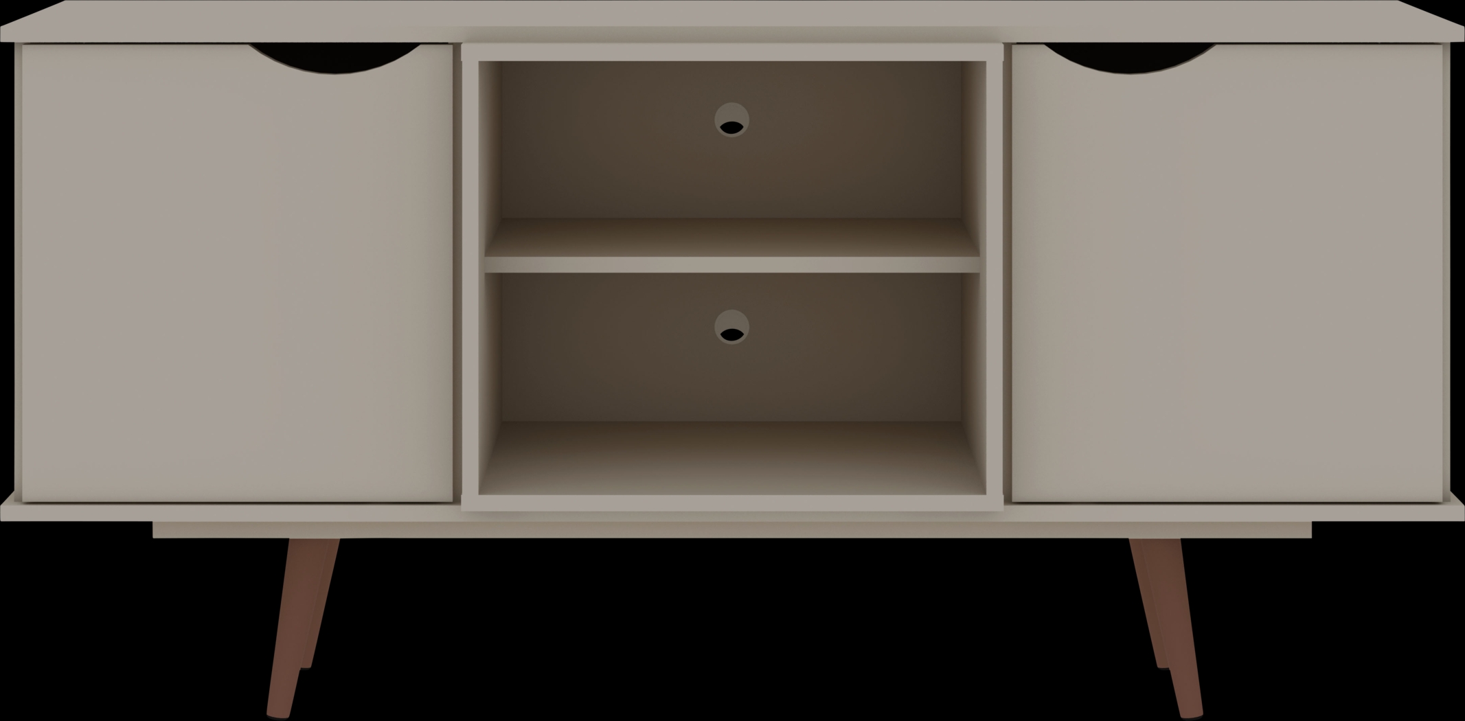 Cedargulf Beige 54 in. Console - Thumbnail - Image 2