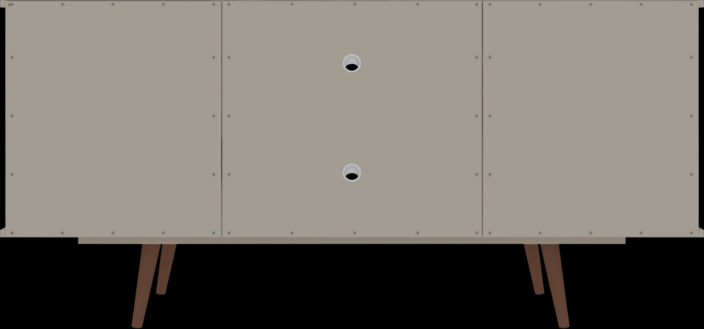 Cedargulf Beige 54 in. Console - Thumbnail - Image 5