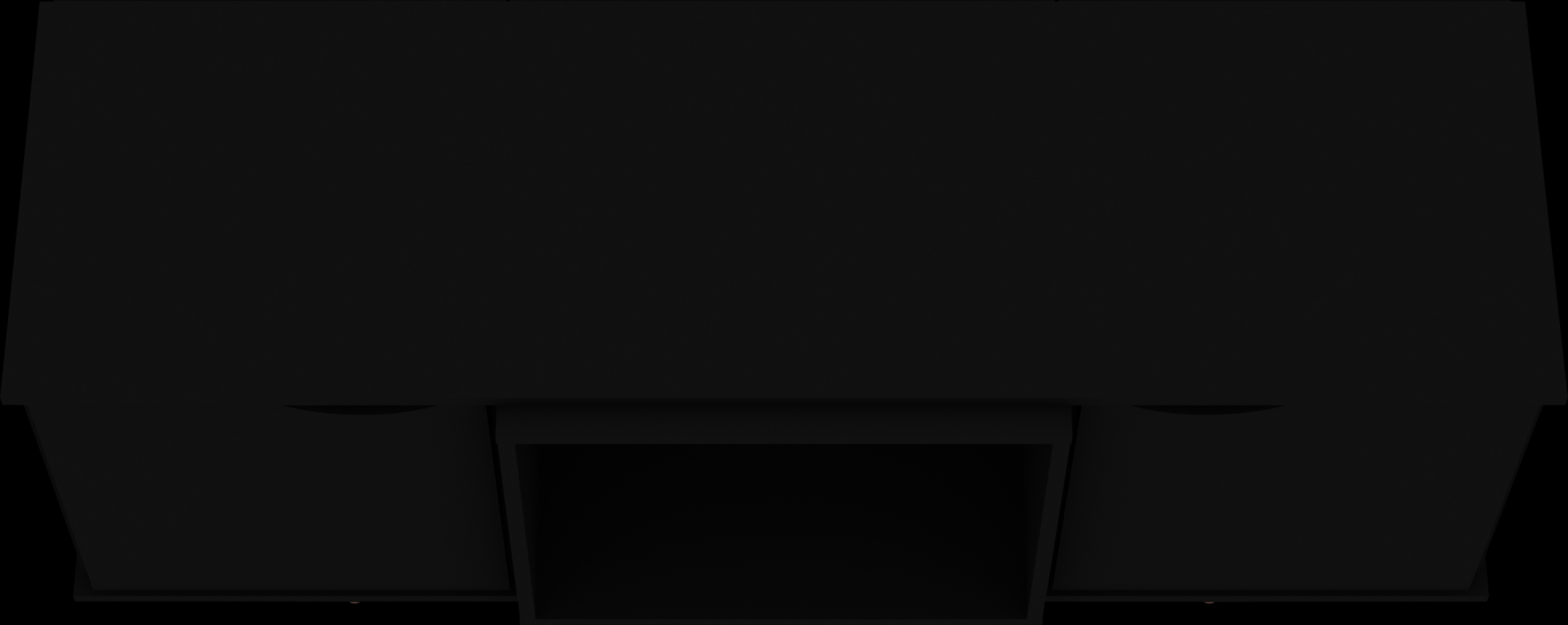 Cedargulf Black 54 in. Console - Thumbnail - Image 6