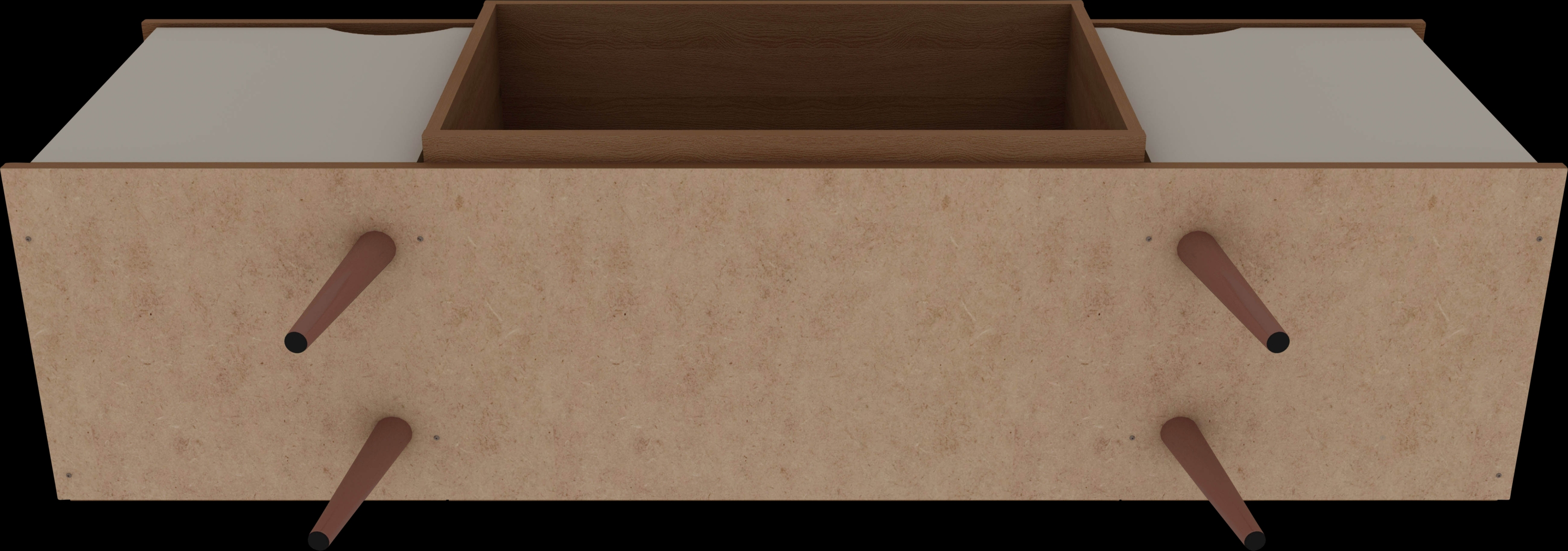 Cedargulf Maple 63 in. Console - Thumbnail - Image 7