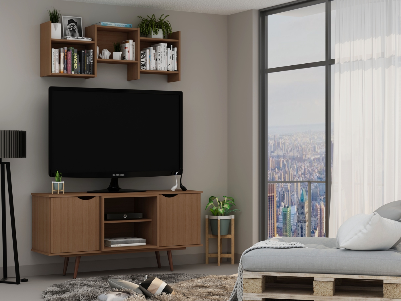 Cedargulf Red 54 in. Console - Thumbnail - Image 8