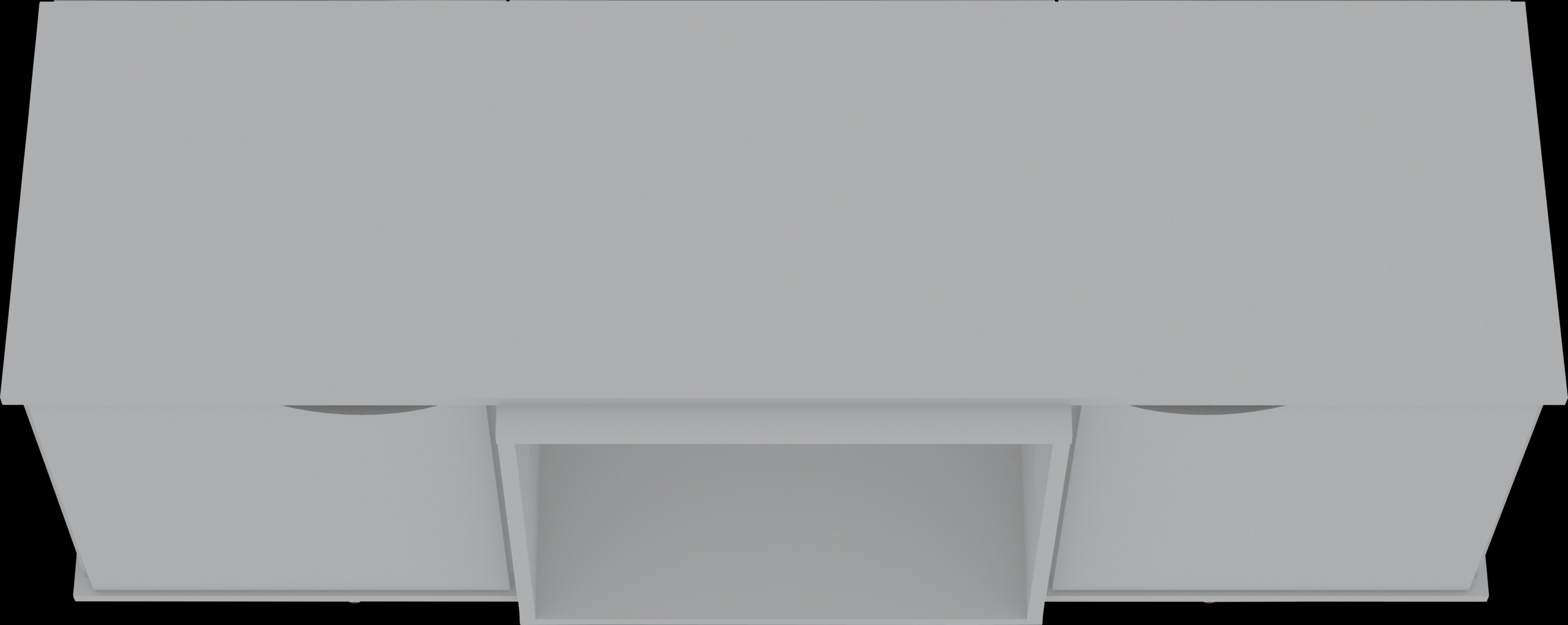 Cedargulf White 54 in. Console - Thumbnail - Image 6