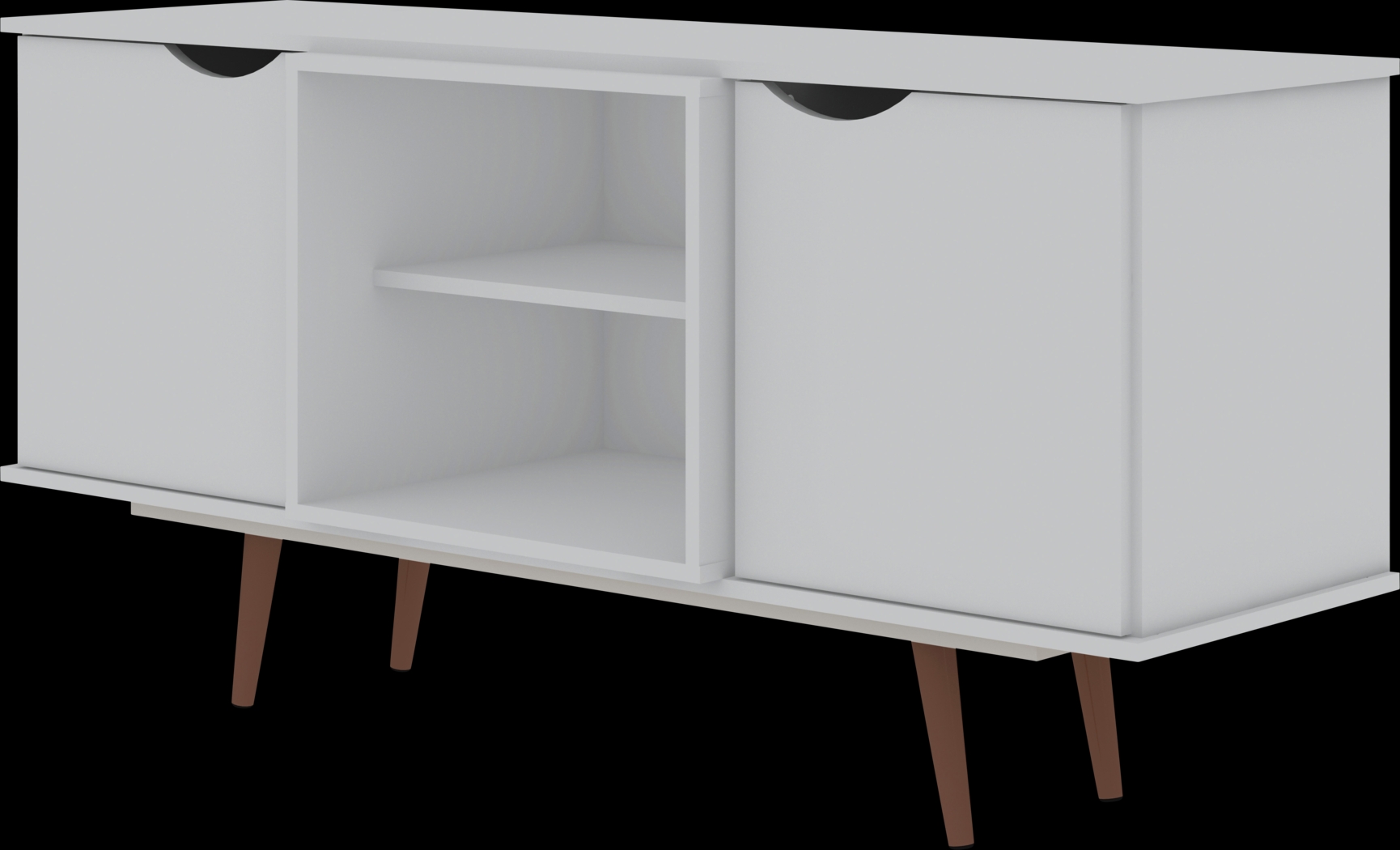 Cedargulf White 54 in. Console - Thumbnail - Image 1