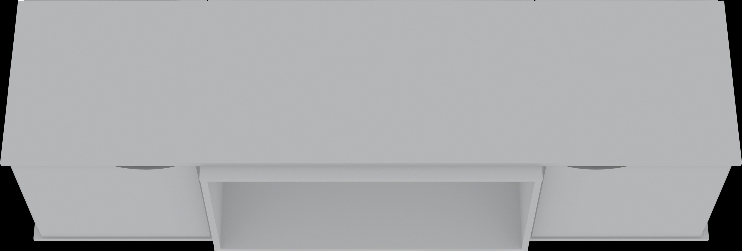 Cedargulf White 63 in. Console - Thumbnail - Image 6