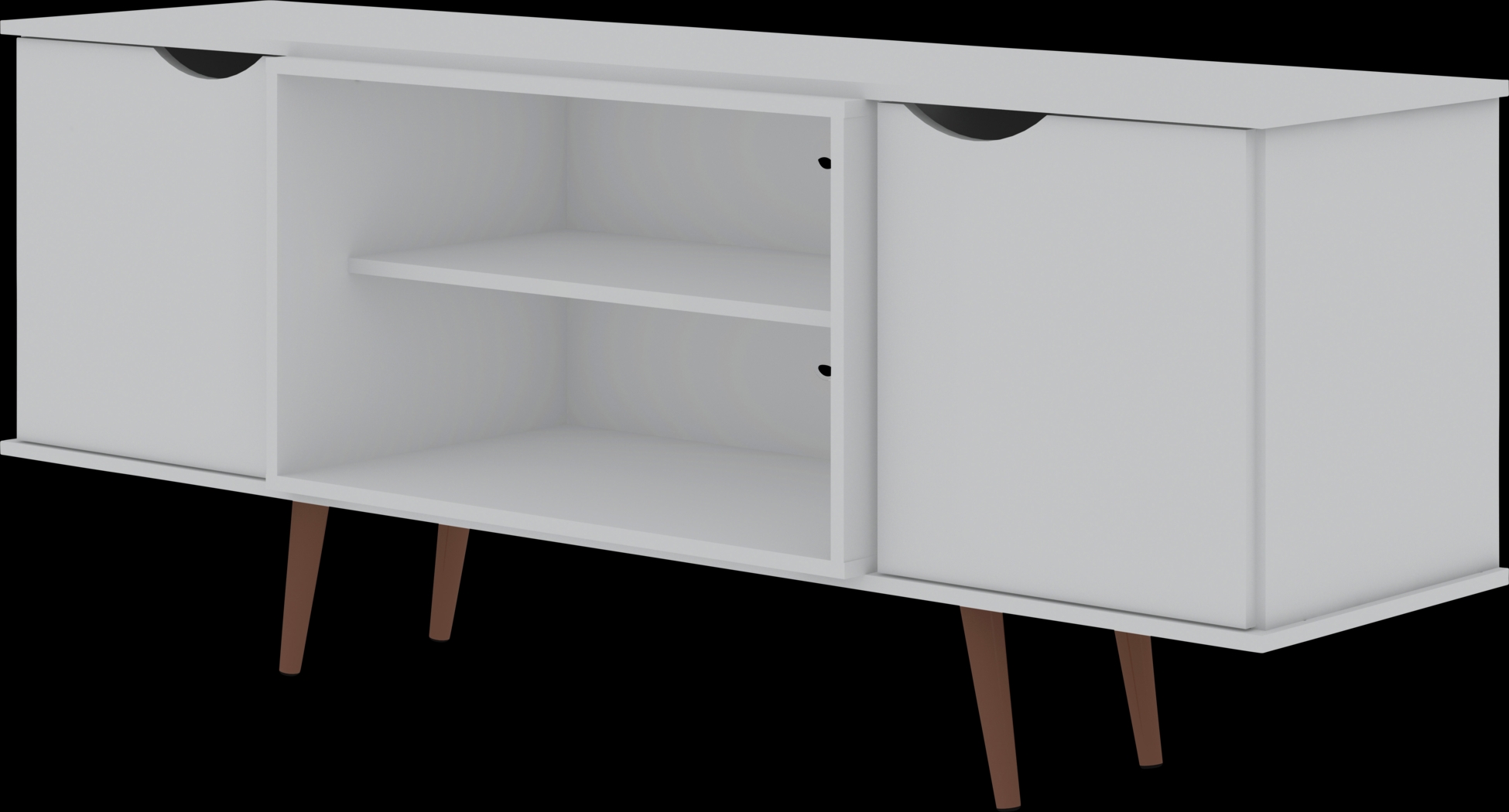 Cedargulf White 63 in. Console - Thumbnail - Image 1