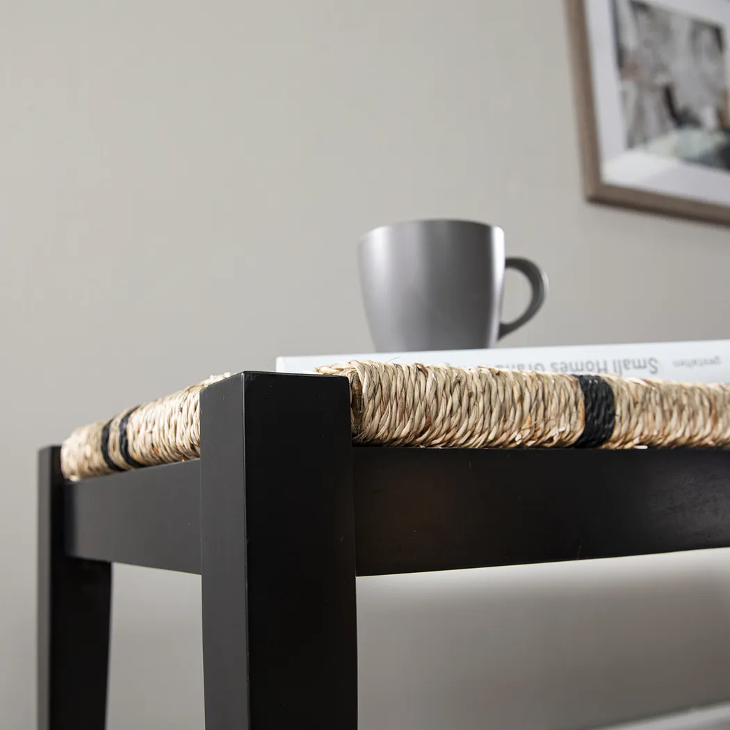 Cedarhurst Black Accent Bench - Image 5