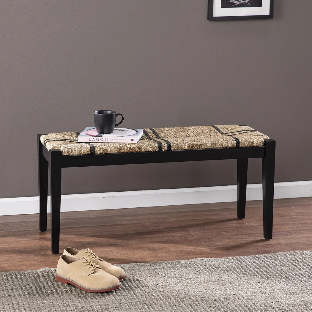 Cedarhurst Black Accent Bench - Image 6