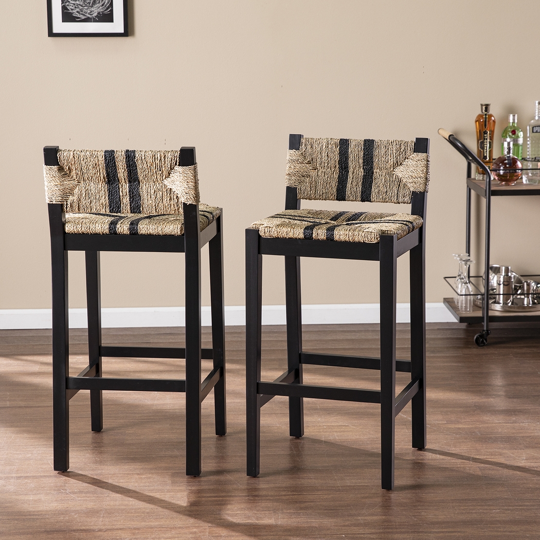 Cedarhurst Black Barstool, Set of 2 - Thumbnail - Image 7