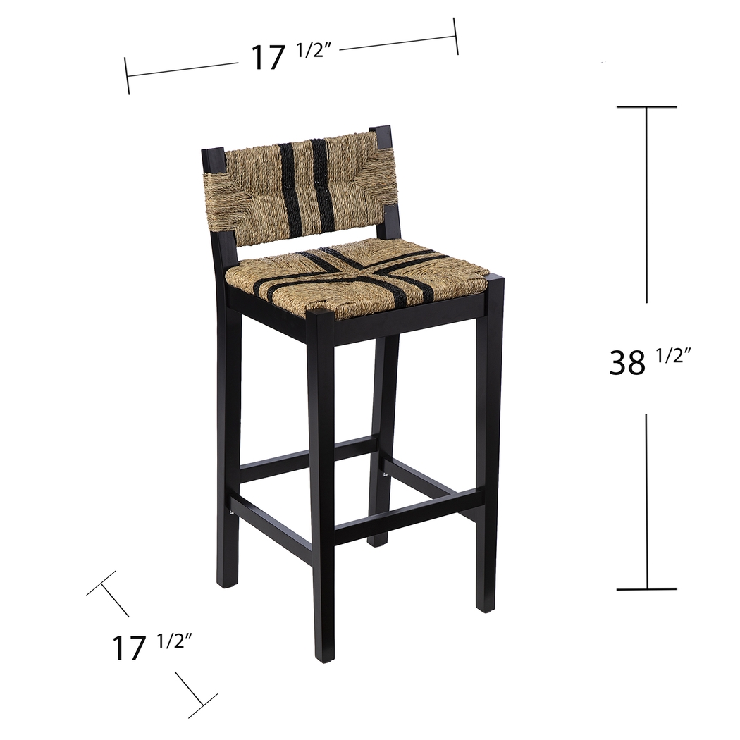 Cedarhurst Black Barstool, Set of 2 - Thumbnail - Image 9