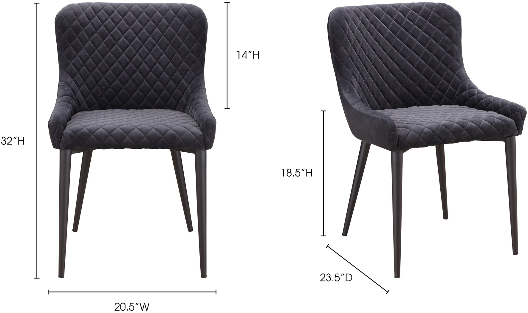 Cedarlane Gray Side Chair - Thumbnail - Image 7