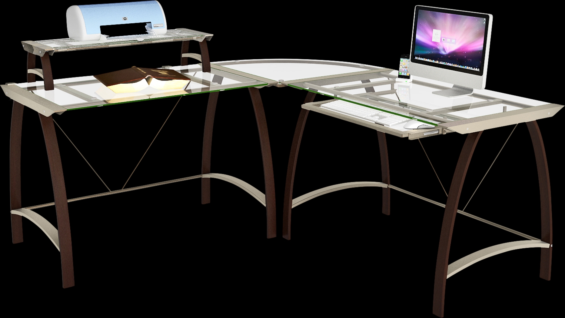 Ceder Espresso Desk - Thumbnail - Image 1