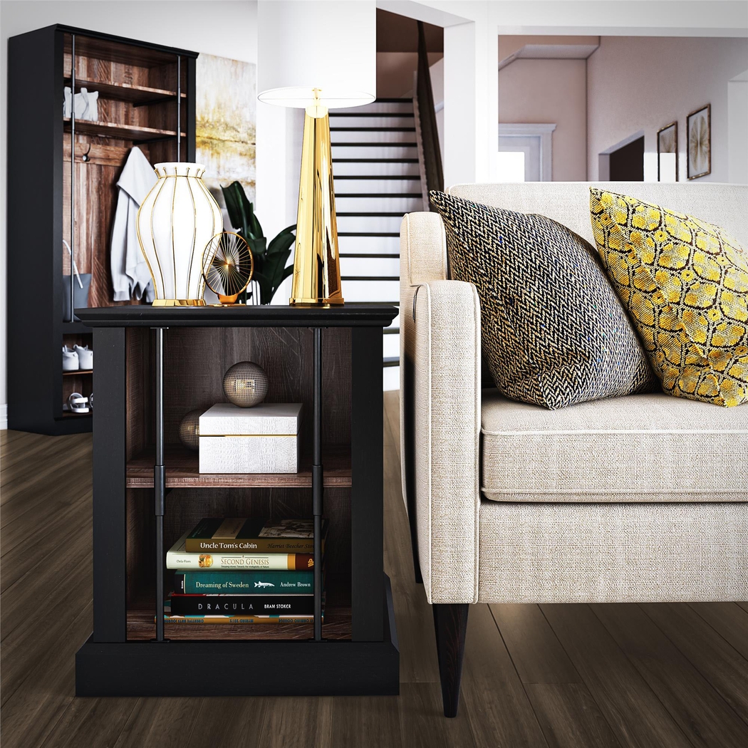 Cedgate Black End Table - Thumbnail - Image 4