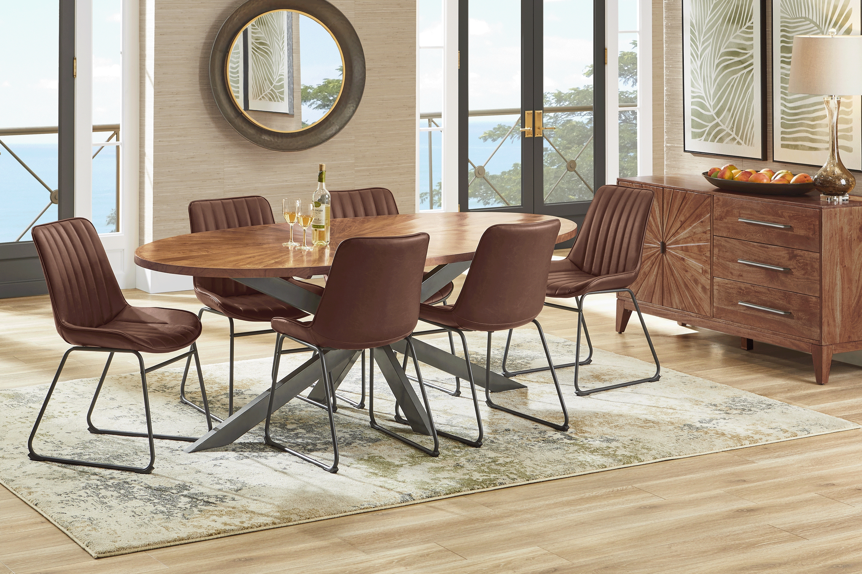 Cedona View Natural Dining Table - Thumbnail - Image 2