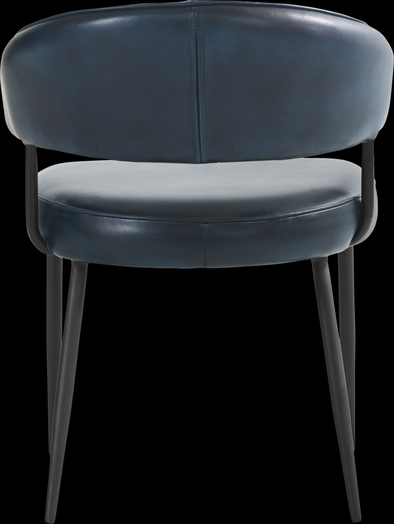 Cedona View Natural 5 Pc Dining Room with Navy Chairs - Thumbnail - Image 6