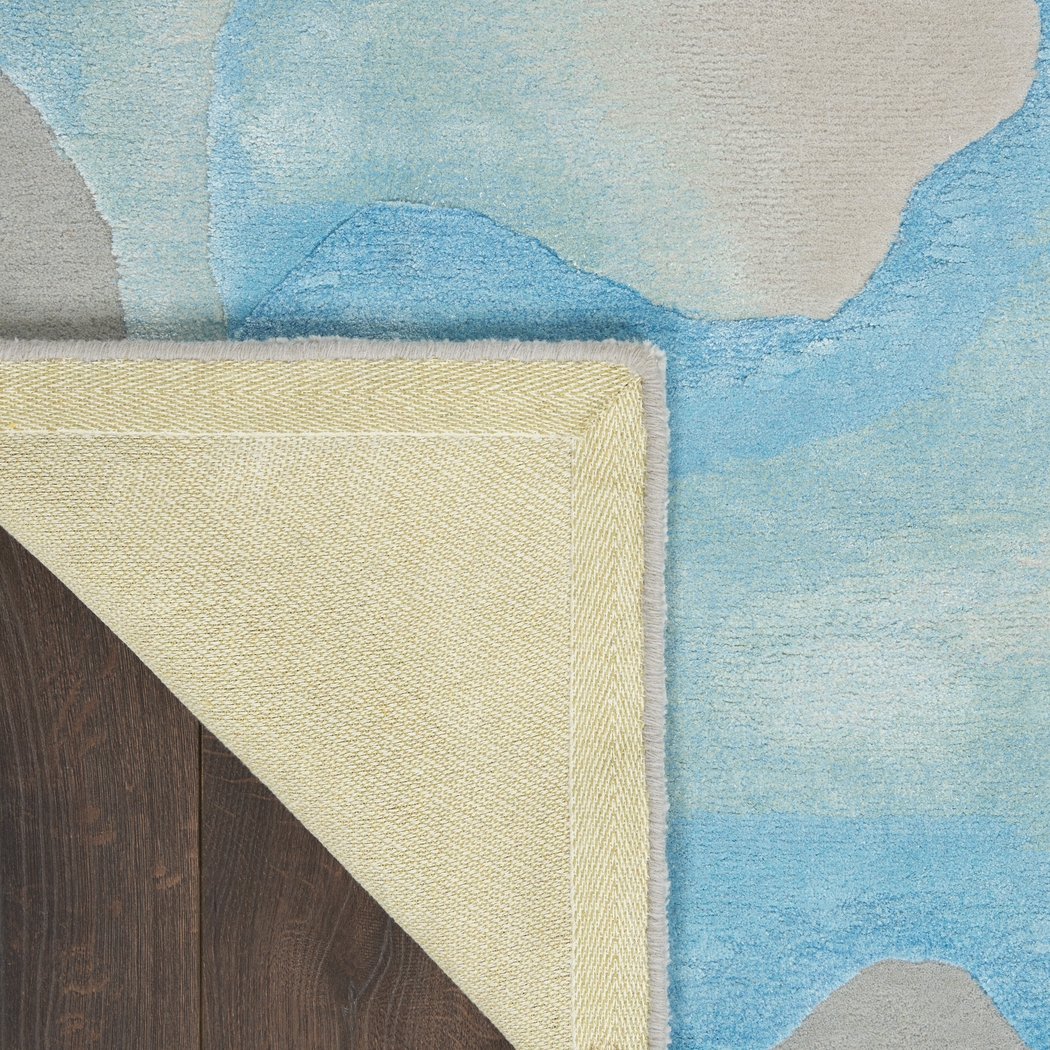 Ceffea Blue 5'6 x 7'5 Rug - Thumbnail - Image 4