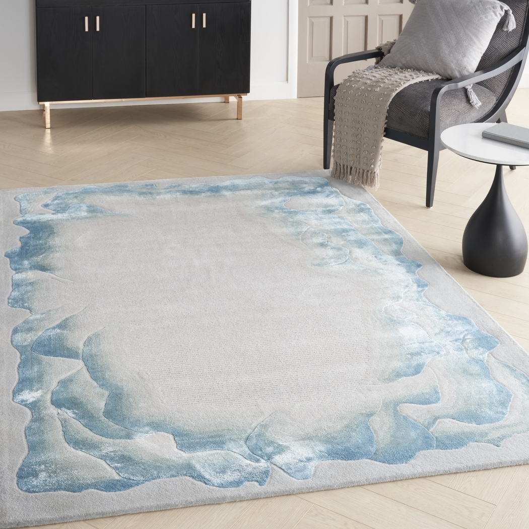 Ceffea Blue 5'6 x 7'5 Rug - Thumbnail - Image 6