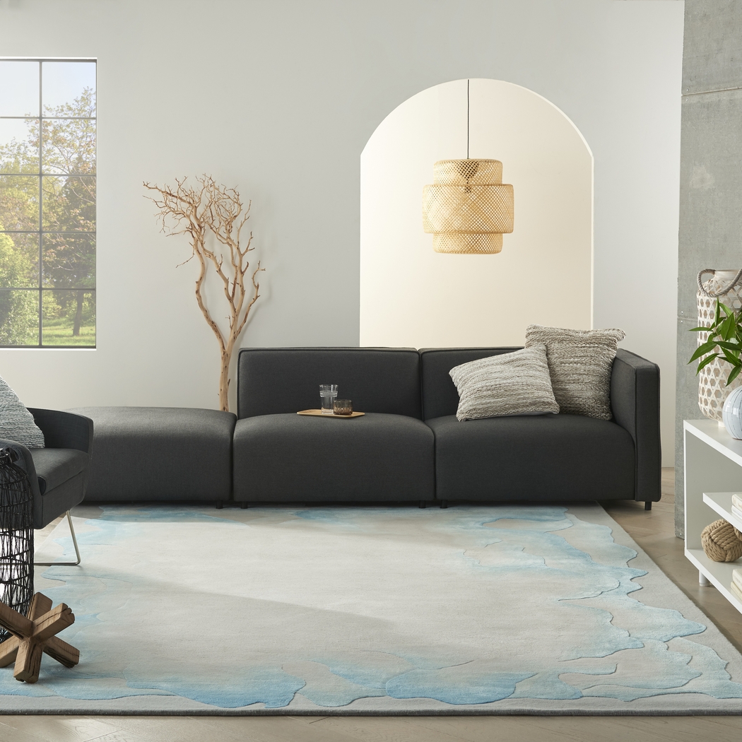 Ceffea Blue 7'9 x 9'9 Rug - Thumbnail - Image 2