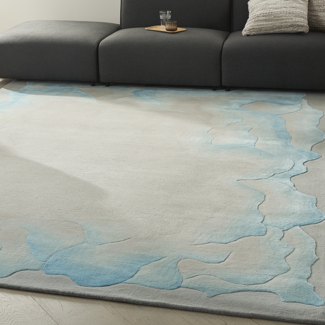 Ceffea Blue 7'9 x 9'9 Rug - Thumbnail - Image 7