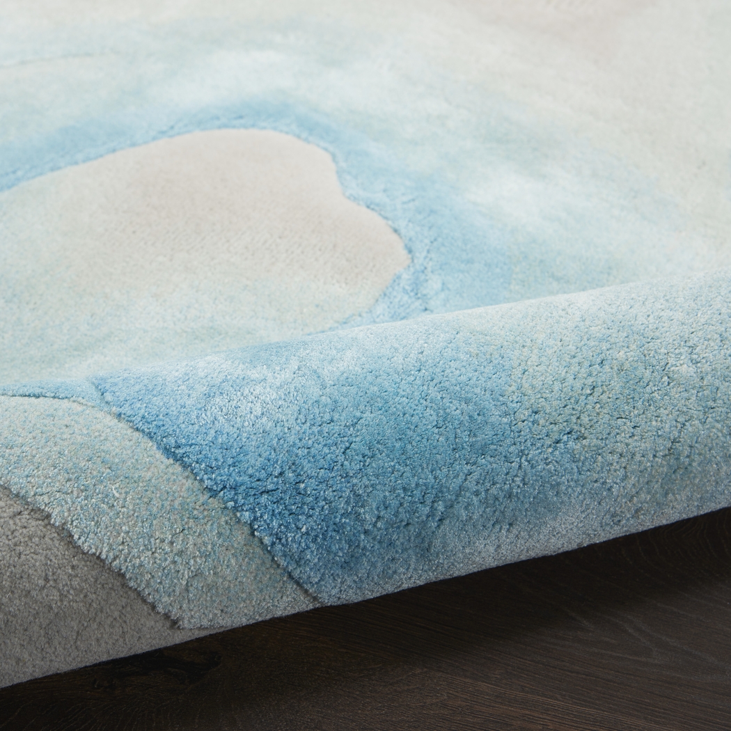 Ceffea Blue 7'9 x 9'9 Rug - Thumbnail - Image 9