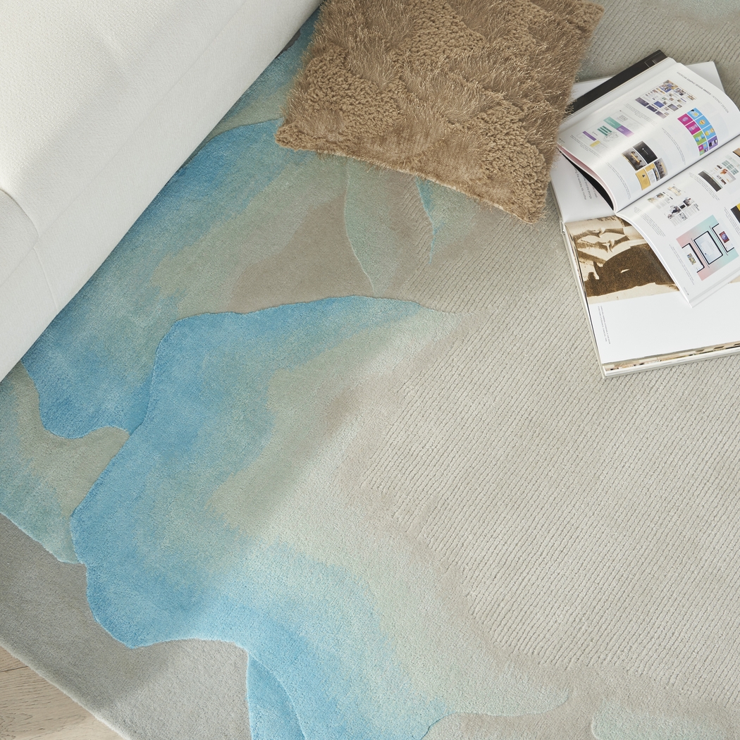 Ceffea Blue 7'9 x 9'9 Rug - Thumbnail - Image 10