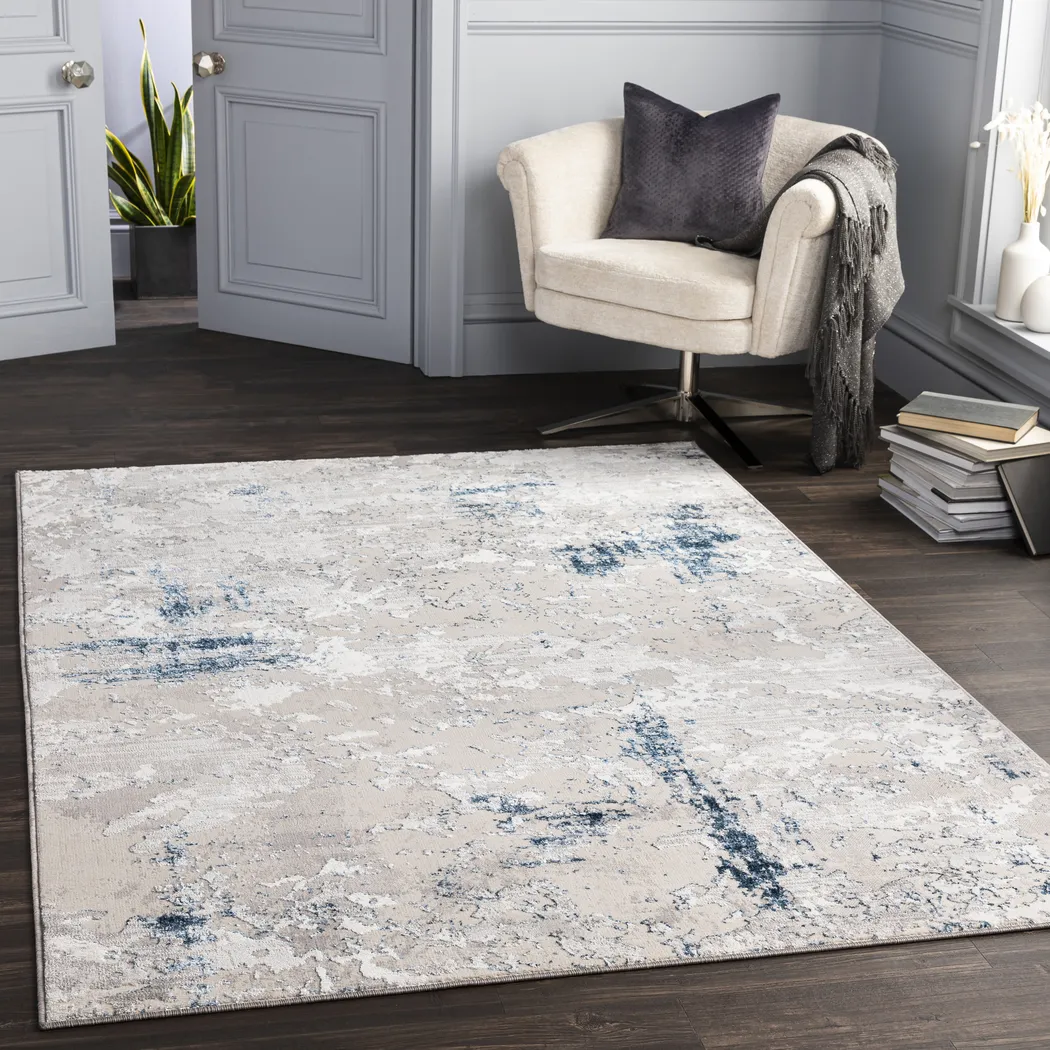 Celesse Denim 5'2 x 7' Rug - Thumbnail - Image 6
