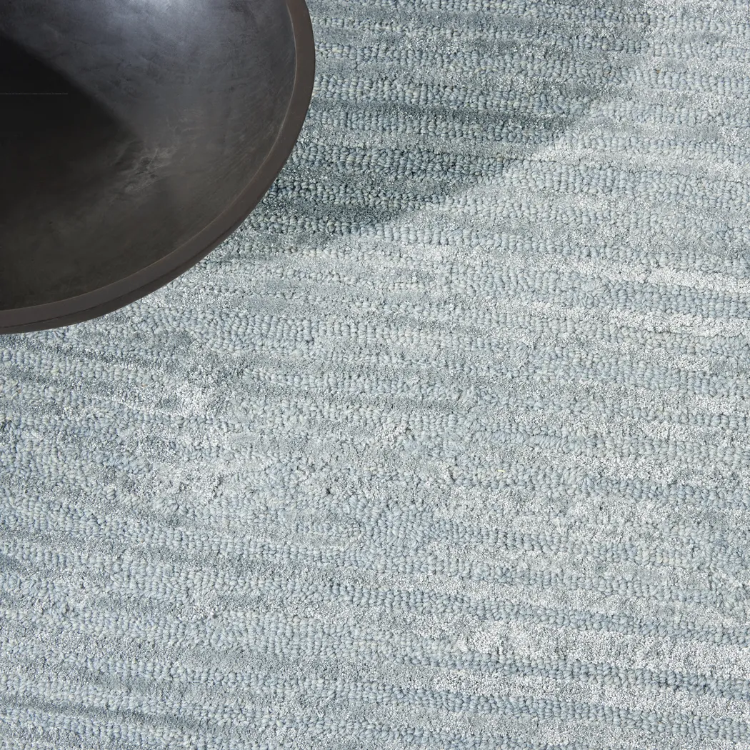 Celeste Blue 2'3 x 8' Rug - Thumbnail - Image 5