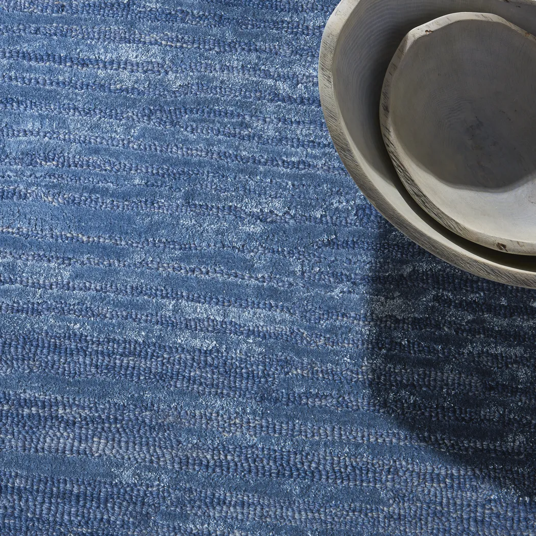 Celeste Blue 3'9 x 5'9 Rug - Thumbnail - Image 5