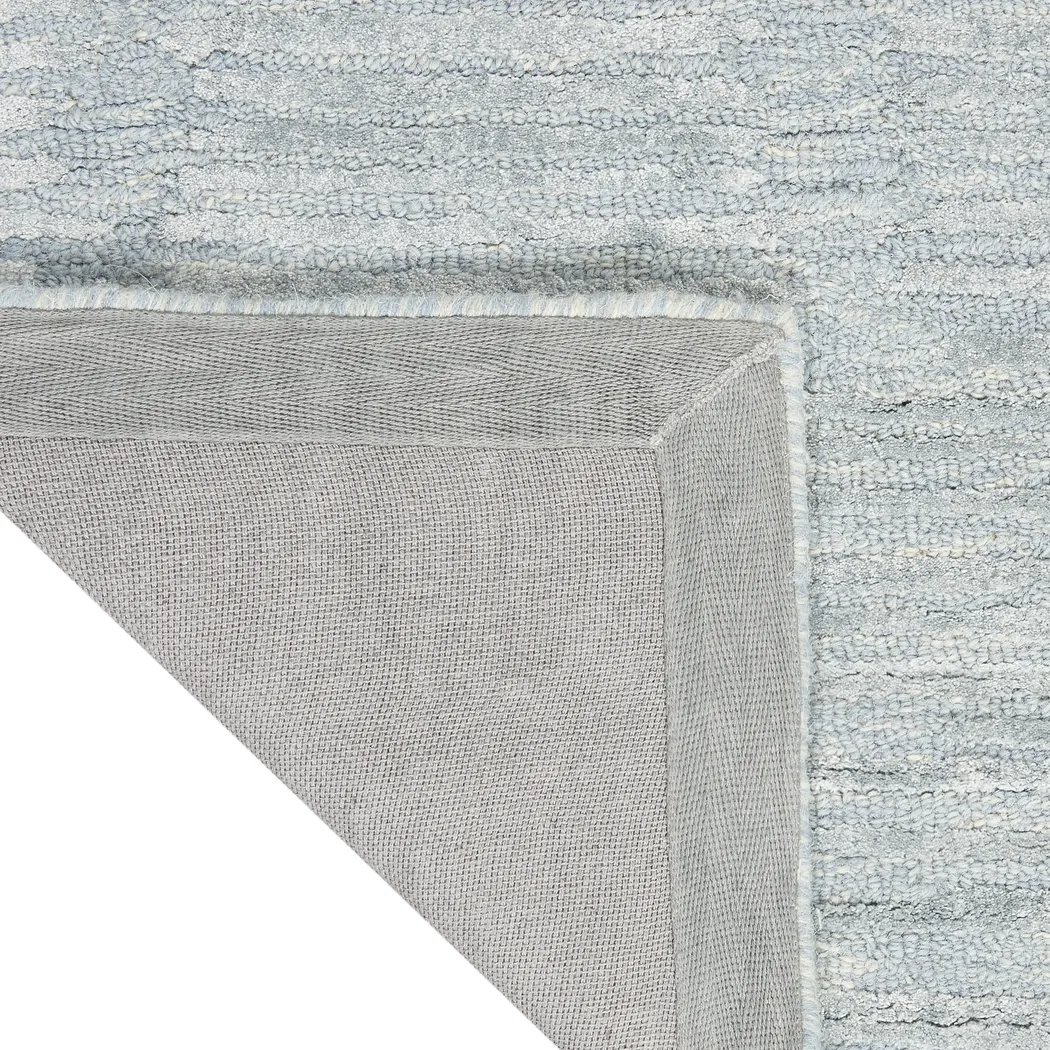 Celeste Blue 7'9 x 9'9 Rug - Thumbnail - Image 4