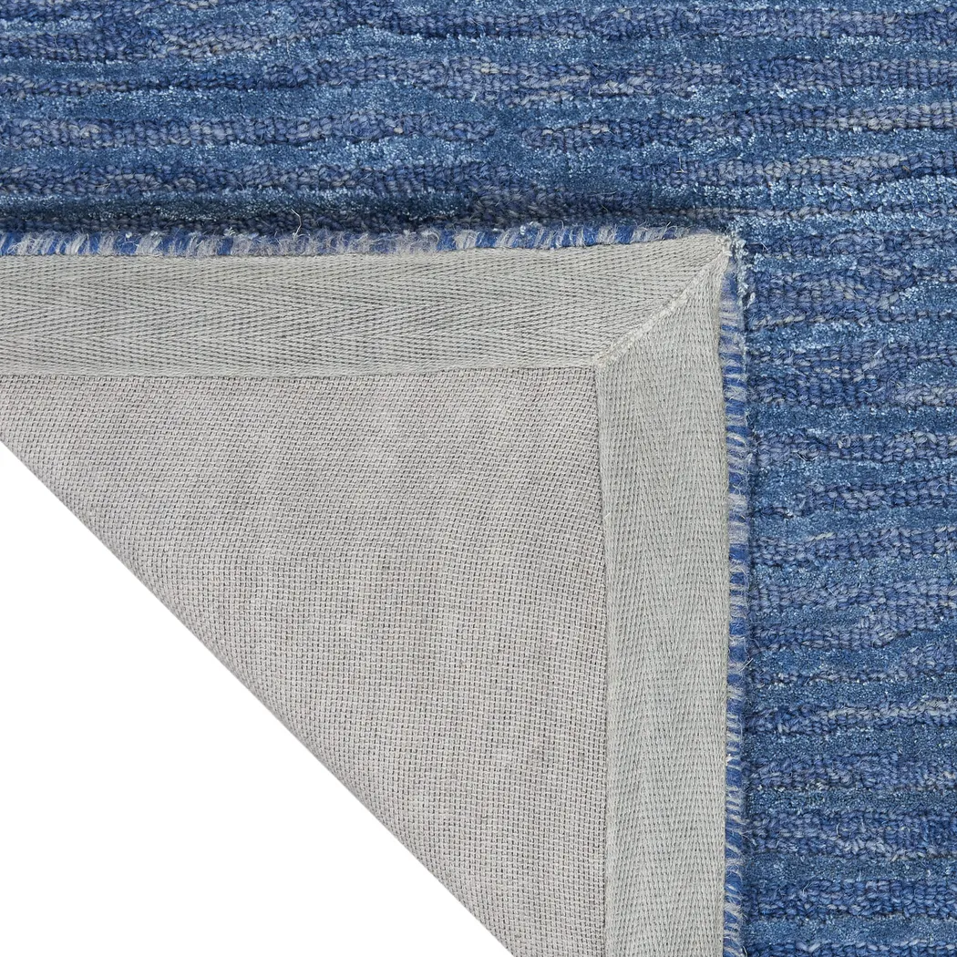 Celeste Blue 9'9 x 13'9 Rug - Thumbnail - Image 4