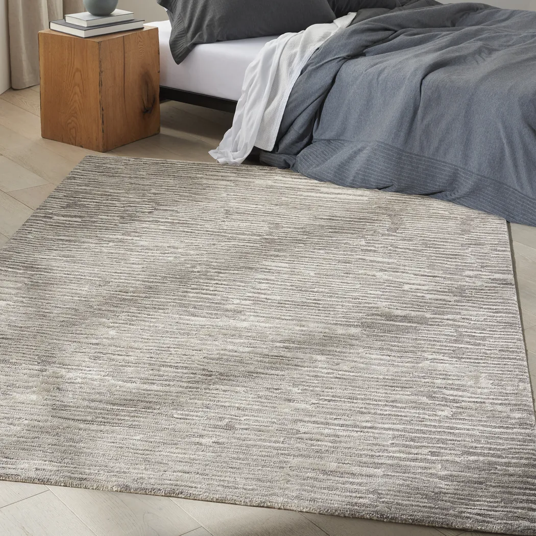 Celeste Gray 7'9 x 9'9 Rug - Thumbnail - Image 2