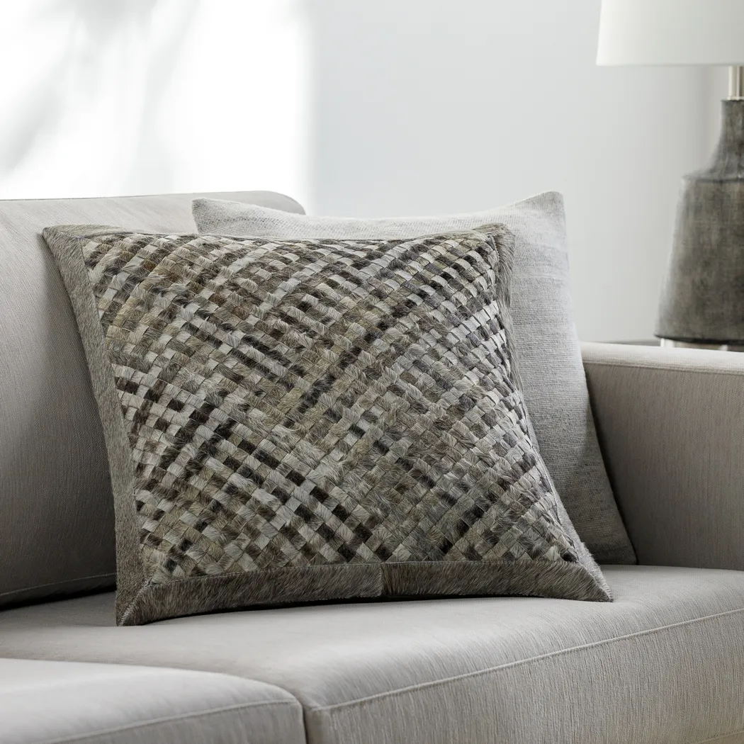 Celestine Gray Accent Pillow - Image 2