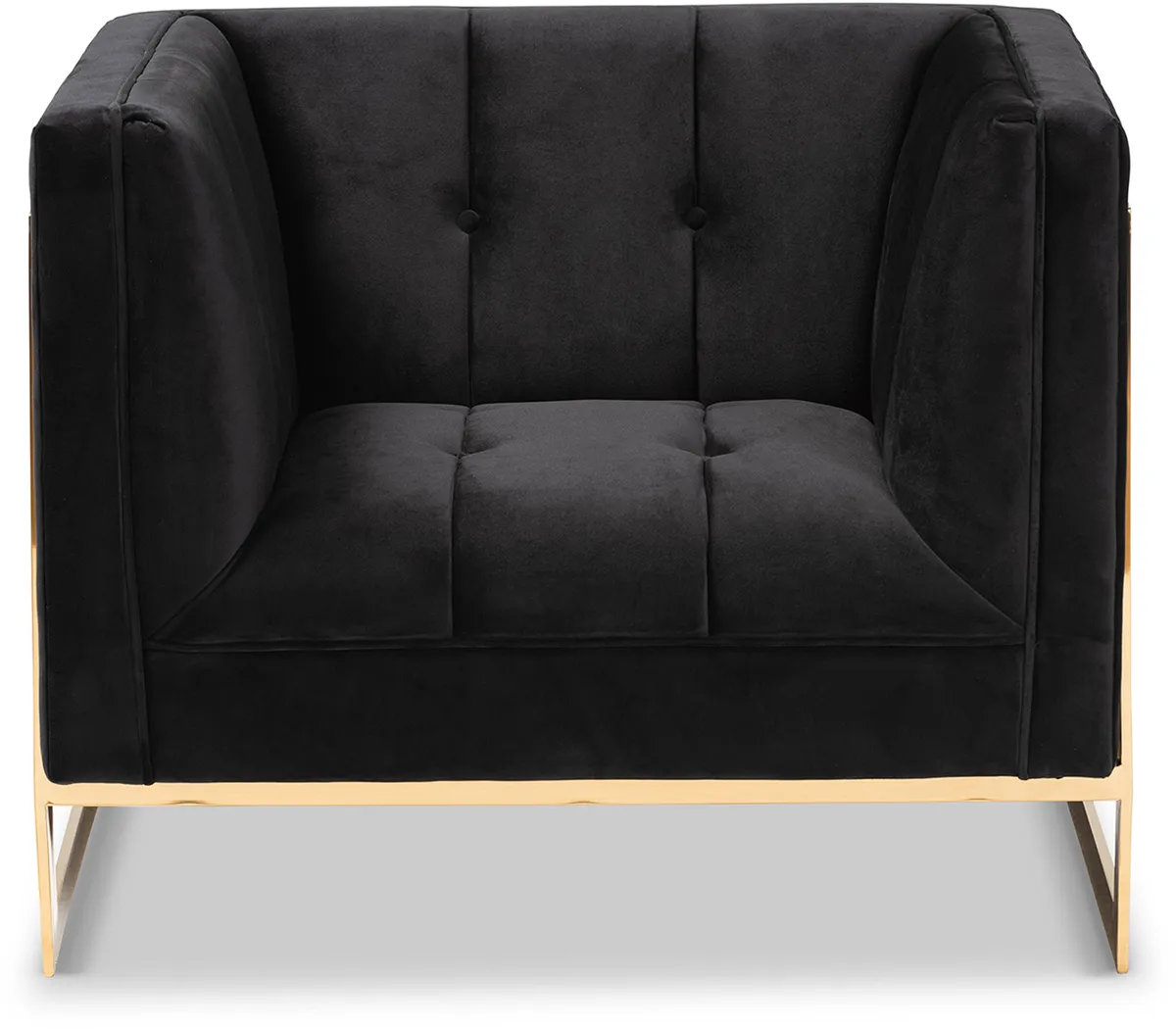 Celiarn Black Armchair - Thumbnail - Image 3