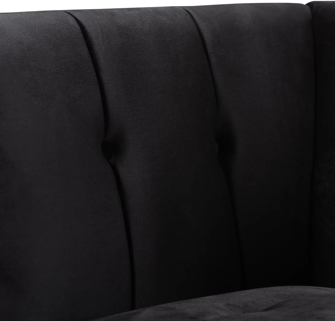 Celiarn Black Armchair - Thumbnail - Image 5