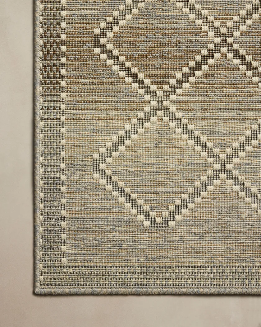 Celica Gray 5' x 7'7 Indoor/Outdoor Rug - Image 4
