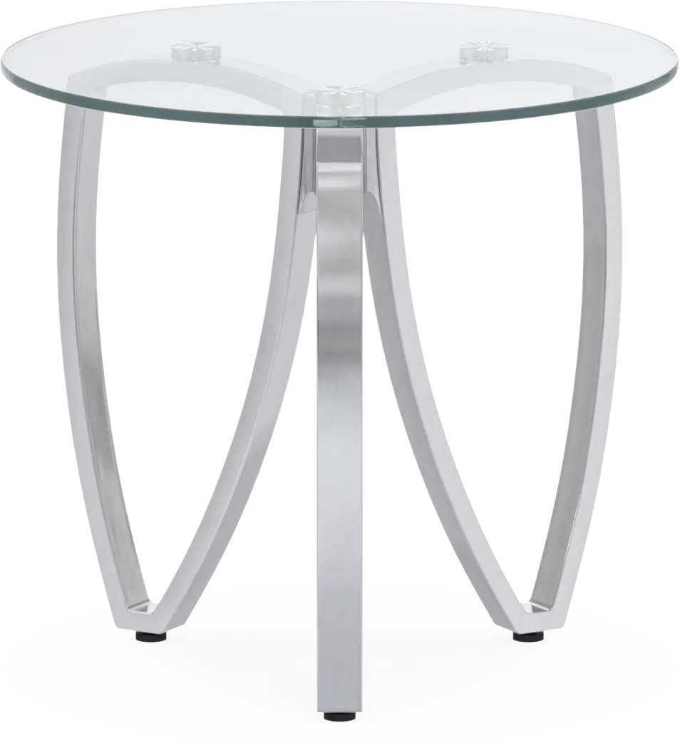 Celine Silver End Table - Thumbnail - Image 2