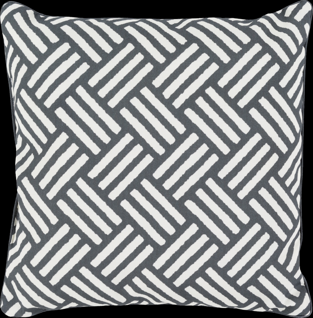Celisa Black Indoor/Outdoor Accent Pillow - Thumbnail - Image 1