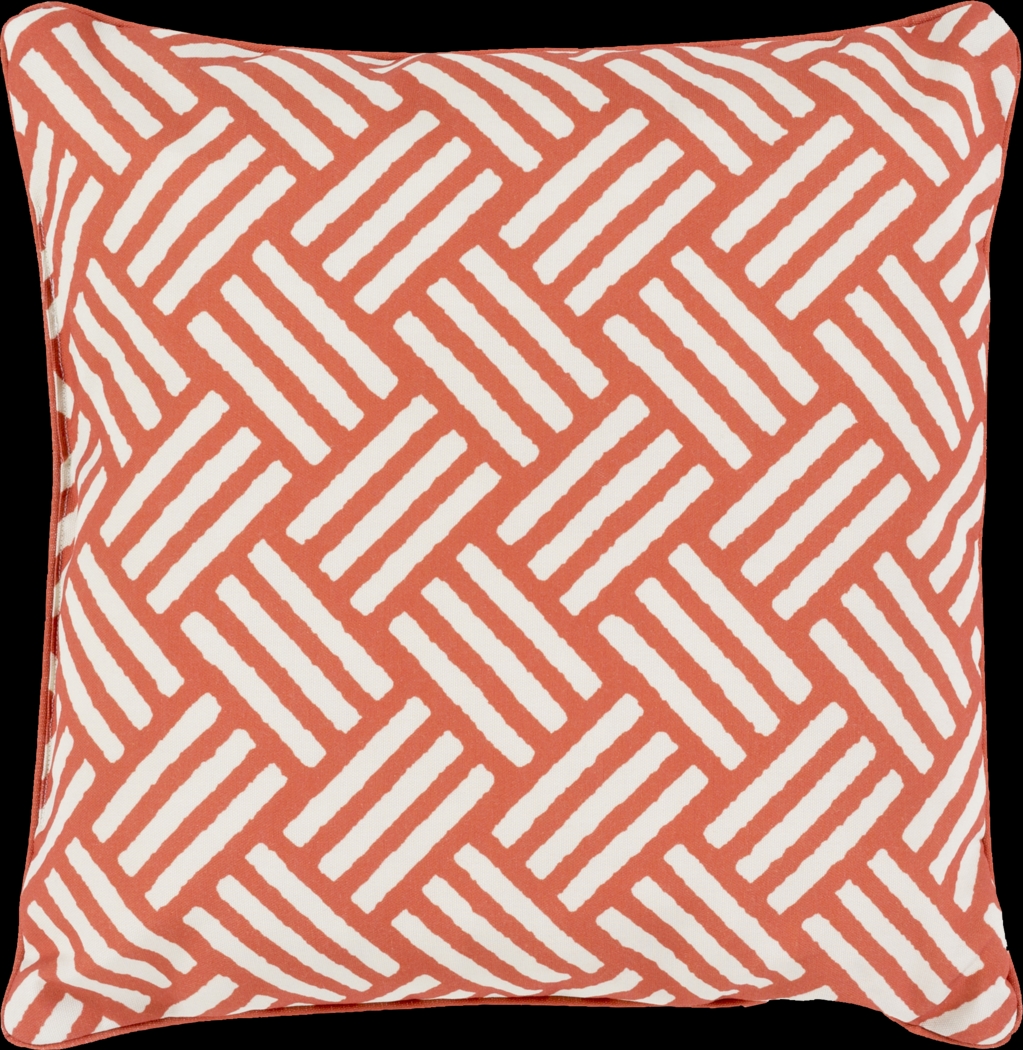 Celisa Orange Indoor/Outdoor Accent Pillow - Thumbnail - Image 1