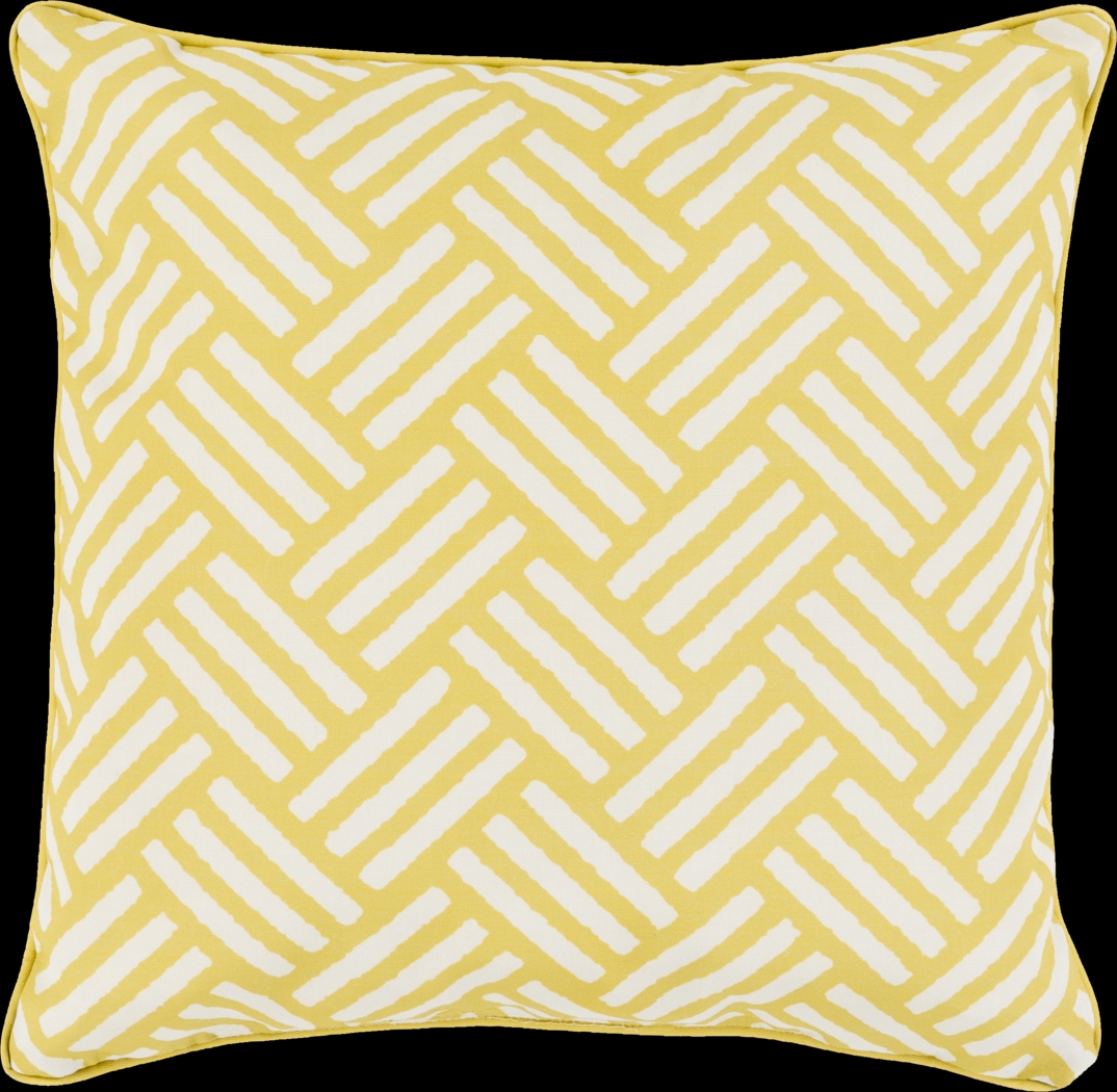 Celisa Yellow Indoor/Outdoor Accent Pillow - Thumbnail - Image 1