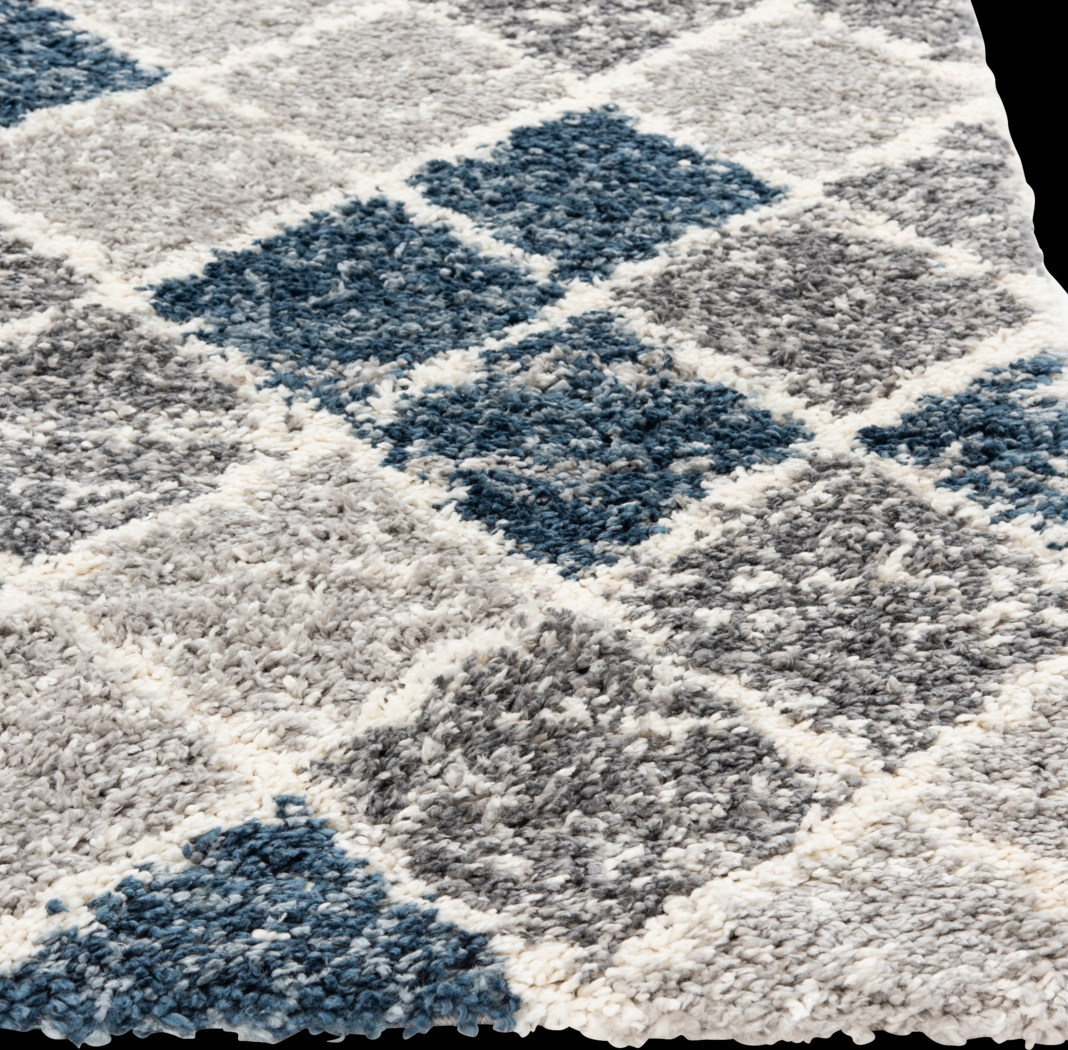 Celleen Blue 5' x 7'3 Rug - Thumbnail - Image 2