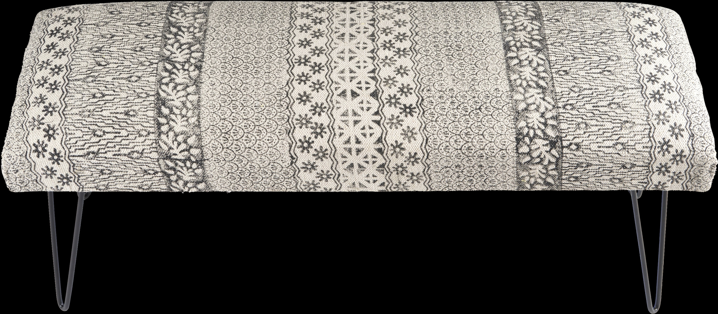 Cellica Gray/White Bench - Thumbnail - Image 3