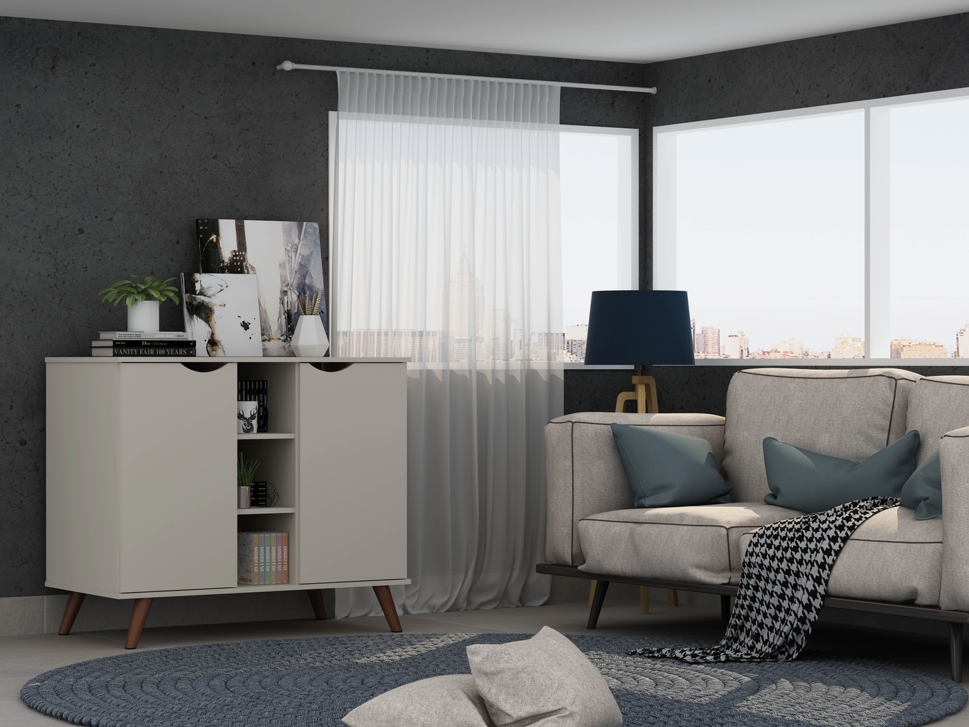 Celso Beige Buffet - Thumbnail - Image 9