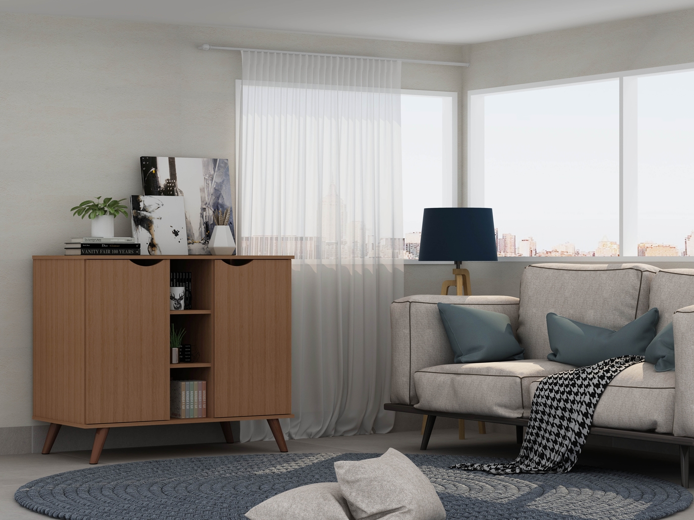 Celso Red Buffet - Thumbnail - Image 8