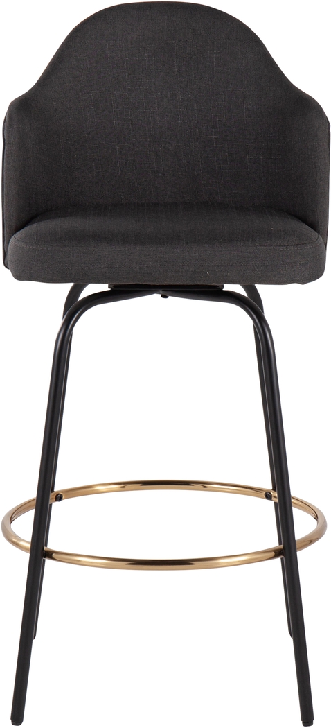 Cenarian Charcoal Counter Height Stool, Set of 2 - Thumbnail - Image 6