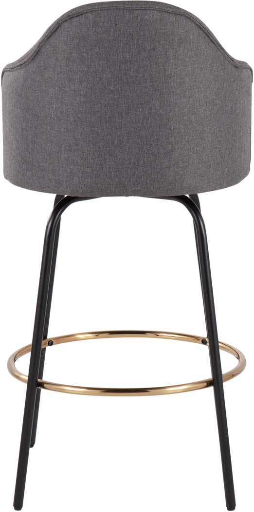Cenarian Gray Counter Height Stool, Set of 2 - Thumbnail - Image 5