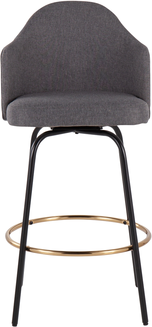 Cenarian Gray Counter Height Stool, Set of 2 - Thumbnail - Image 6