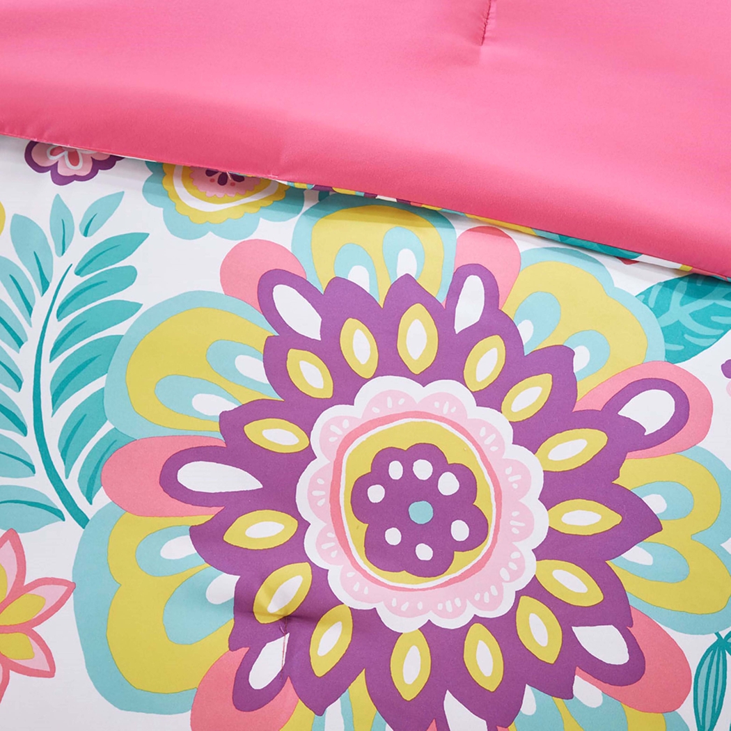 Cenni Pink Full Comforter - Thumbnail - Image 6