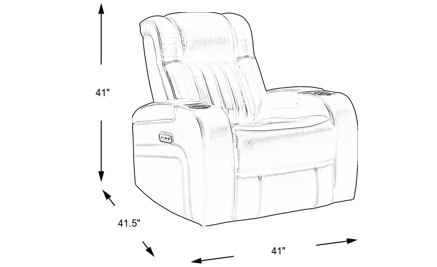 Dimension Image. Please refer to the Dimension Tab on this page for dimension details.